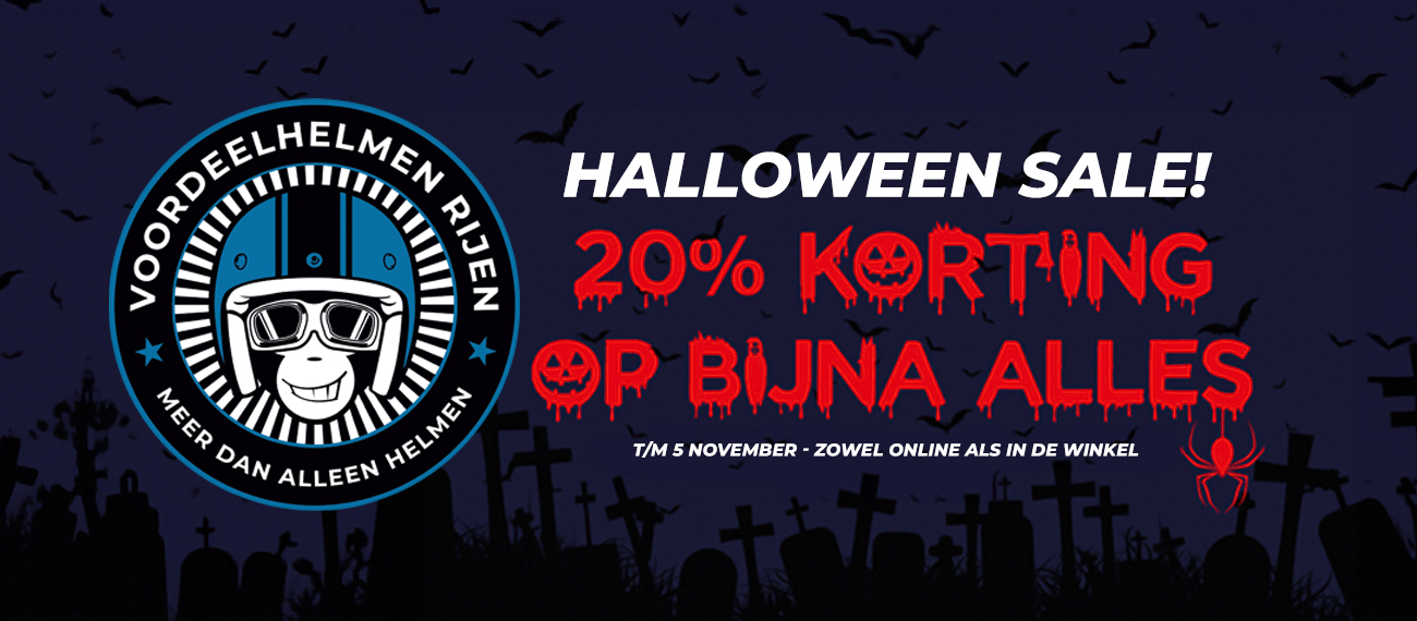 HALLOWEEN SALE: 20% KORTING!